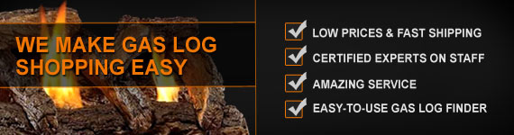 We Make Gas Log Shopping Easy!