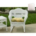 North Cape International Wicker Rocking Chair