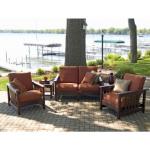 Poly-wood Green Furniture Lounge Set
