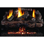 Charred Aged Split Oak Log Set Charred Aged Split Oak Log Set